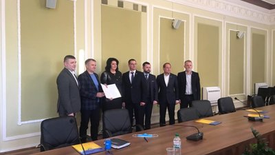П’ять політичних партій підписали меморандум про співпрацю у Львівській обласній раді (ВІДЕО)