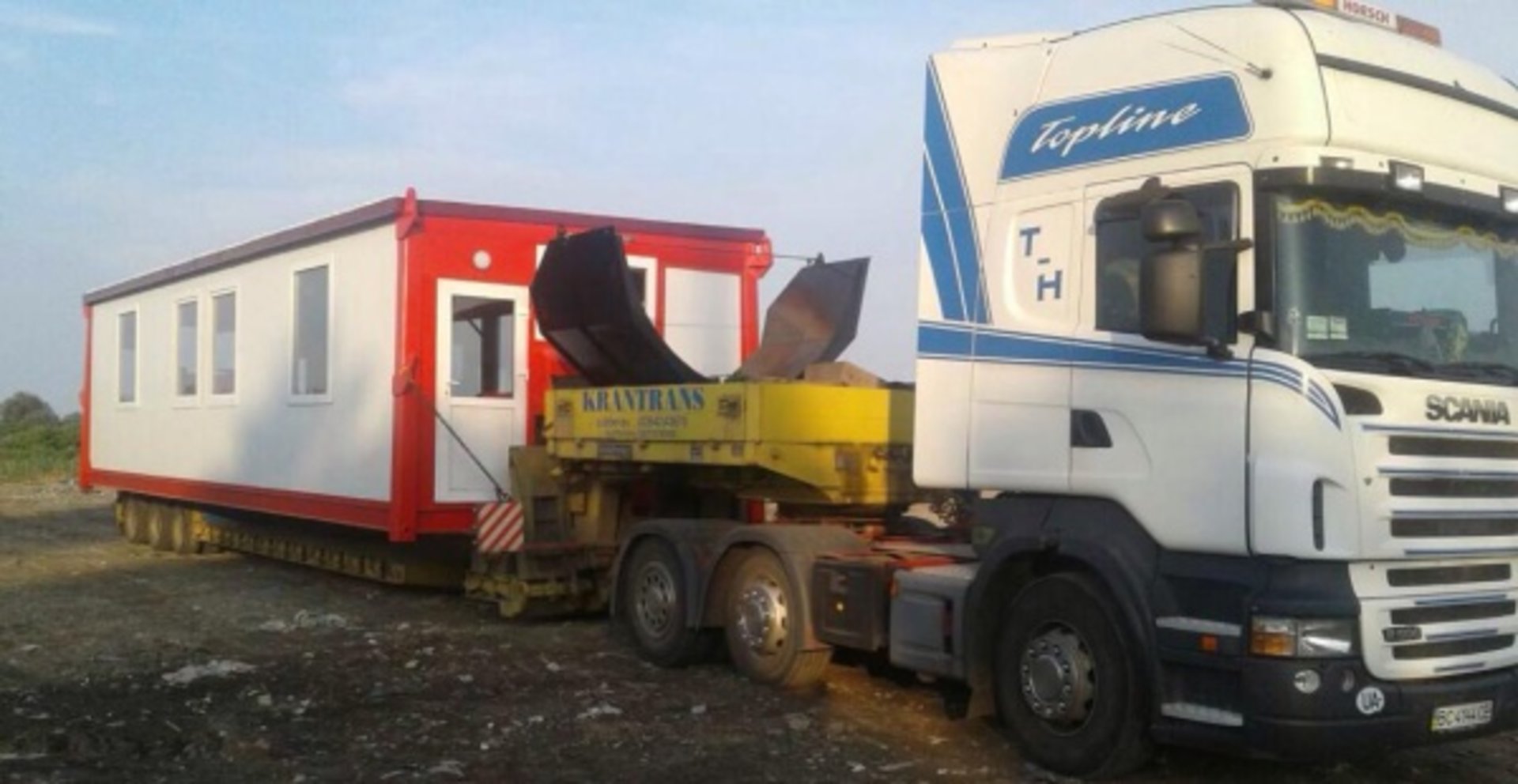 Сміттєсортувальну лінію привезли до Самбора. Фото: mysambir.com.ua