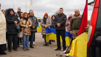 Дрогобич провів в останню дорогу захисника