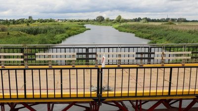 На Львівщині відкрили тимчасовий міст: хто може ним їхати