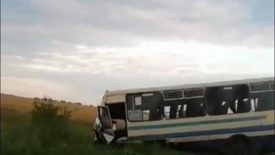 На Львівщині перекинулась маршрутка