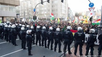 У Кельні поліція розігнала акцію курдів проти політики Туреччини в Сирії
