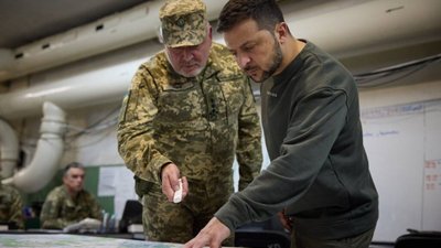 Зеленський відвідав позиції нашої 125 окремої бригади територіальної оборони