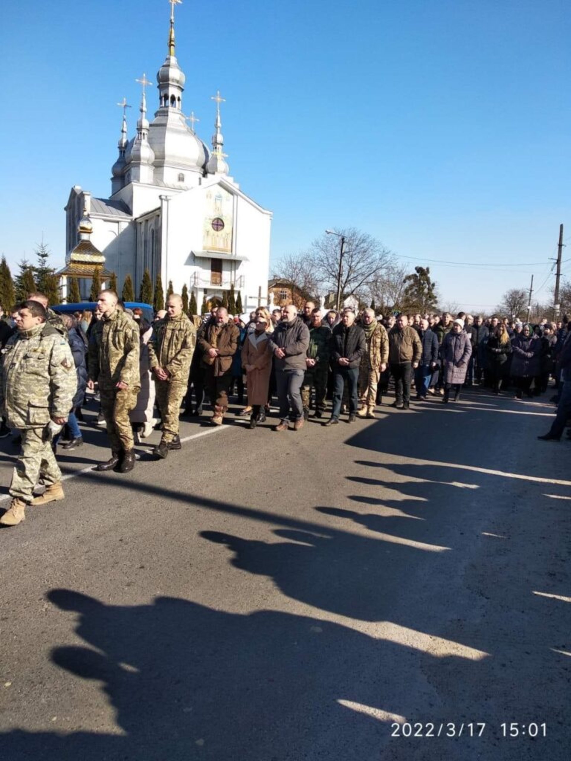 На Львівщині провели в останню путь ще одного Героя