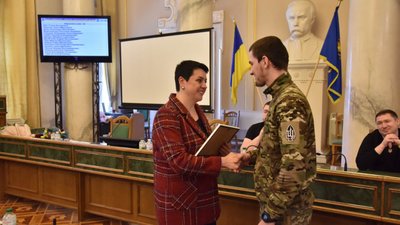 Депутати Львівської обласної ради подякували усім добровольцям, які наближають нашу перемогу