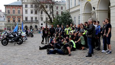 Учасники «Мотопробігу Єдності 2020» відвідали Львів (ФОТО)