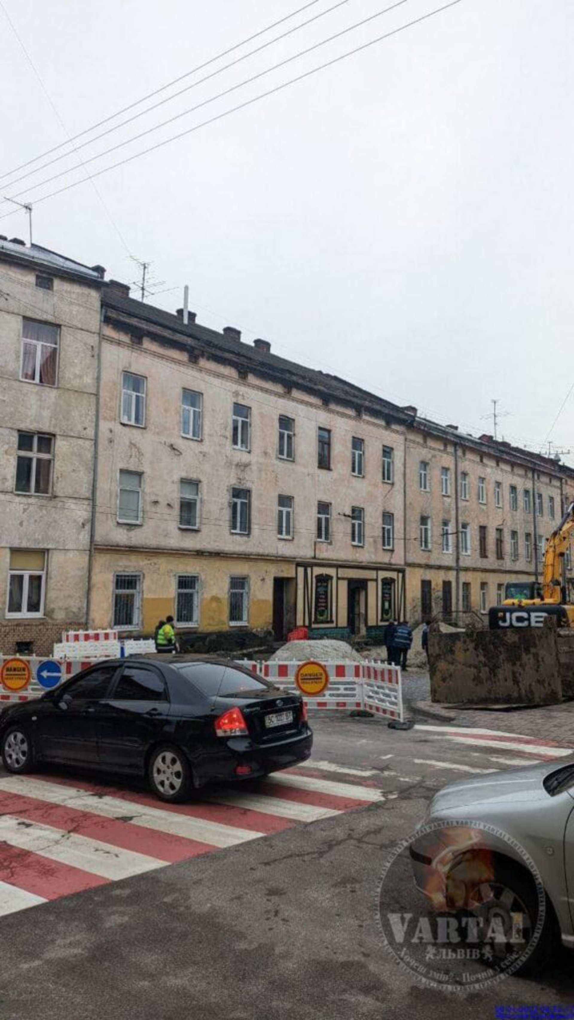 У Львові на вулиці Городоцькій другий день виникли затори