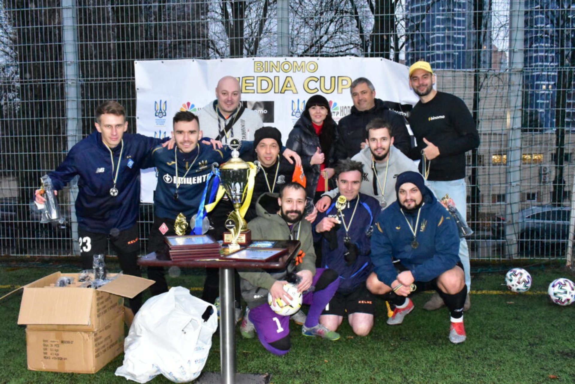 Football Hub – переможець турніру з міні-футболу Binomo Media Cup-2021