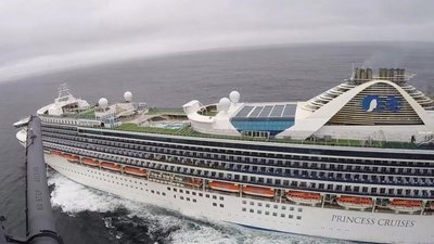 На борту лайнера Grand Princess, де виявлено інфікованих коронавірусом, перебувають 49 українців – МЗС