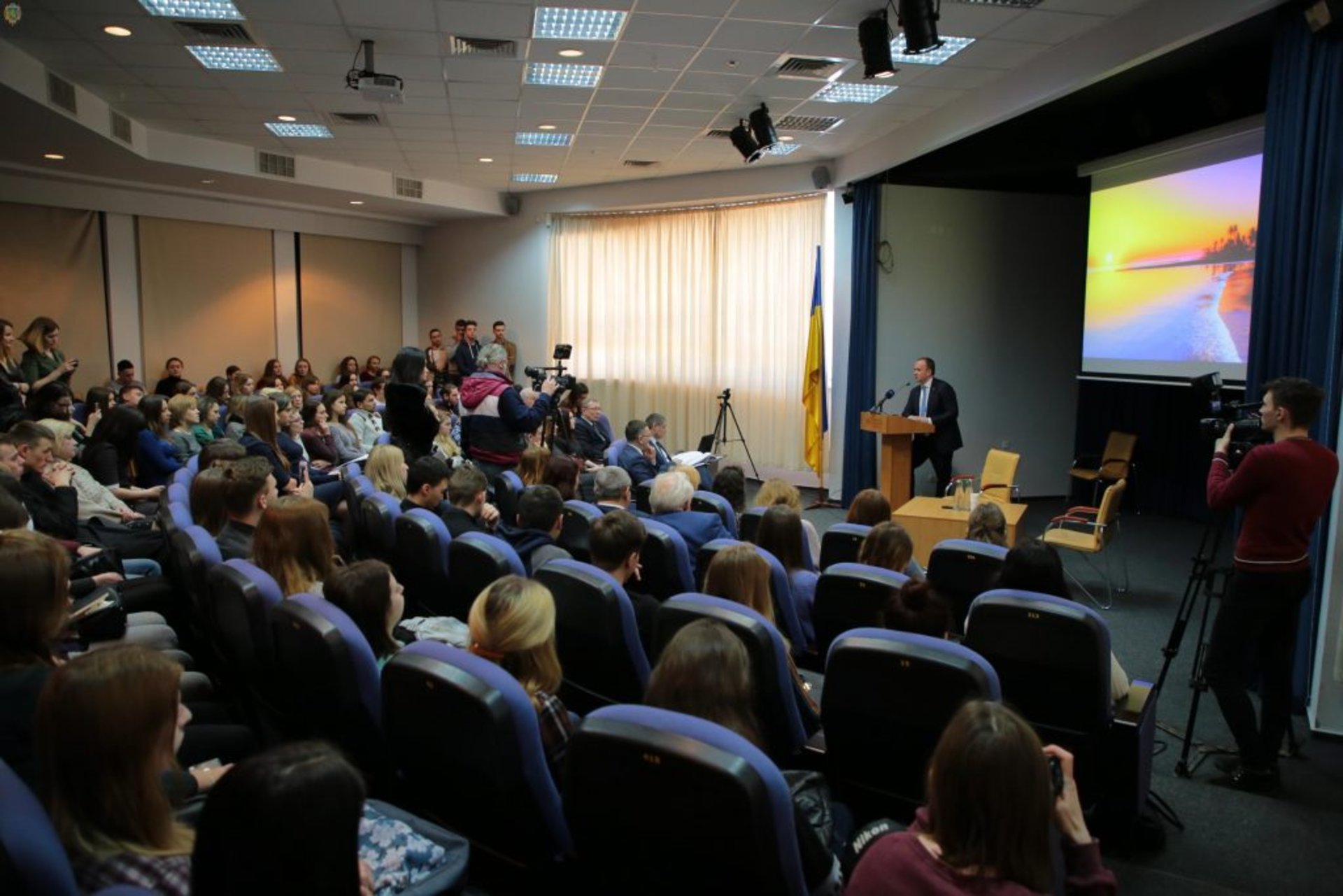 Семерак зустрівся із студентами-екологами Львівщини