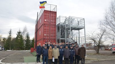 У Львові відкрили тренувальний комплекс для підготовки рятувальників