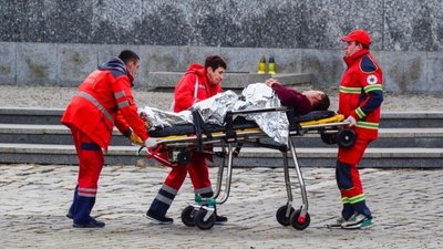 За два тижні поліцейський гелікоптер врятував 11 життів на Львівщині