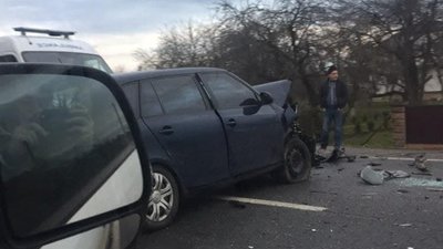 У Городку сталася потрійна ДТП з потерпілими (ВІДЕО, ФОТО)