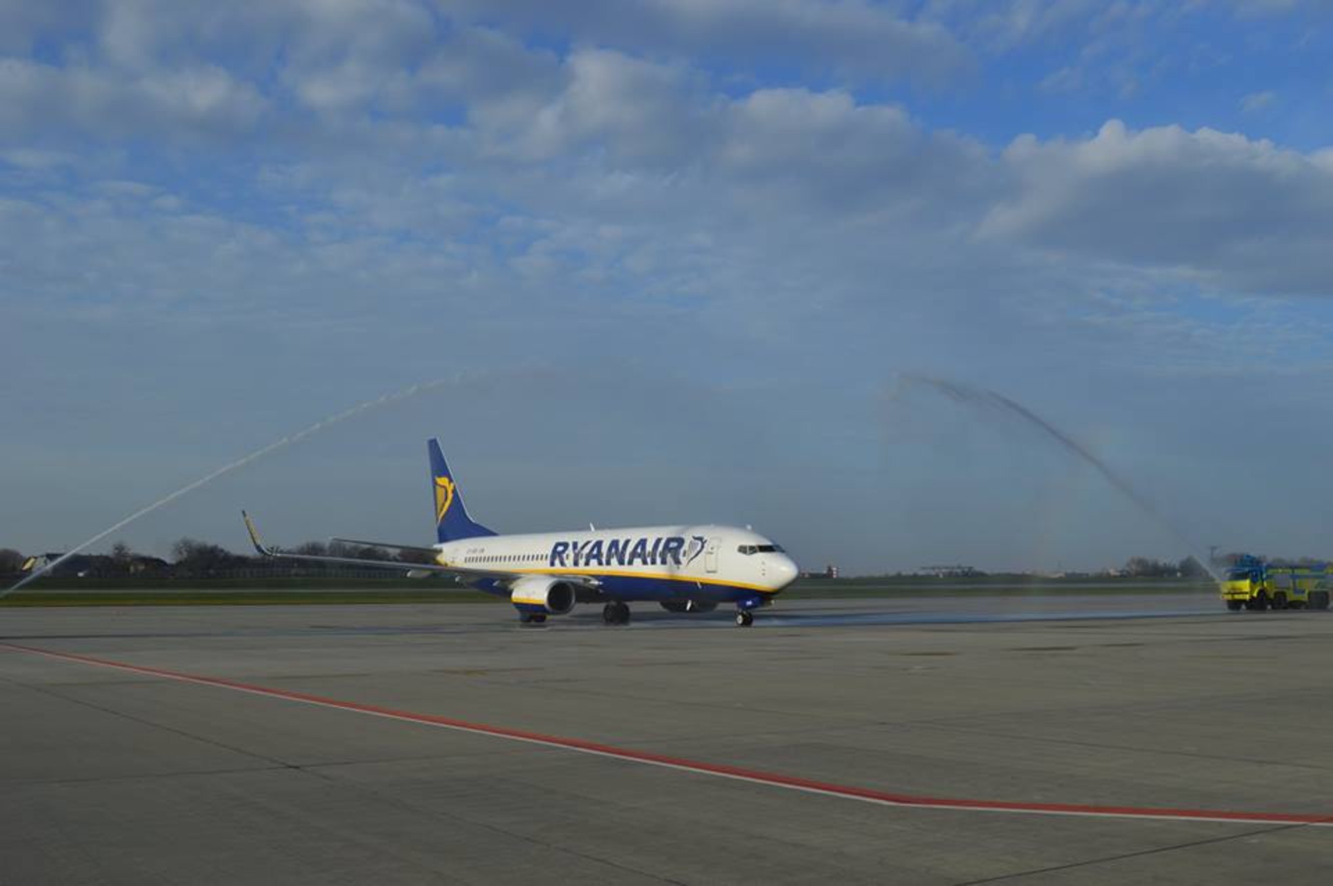 Лоукостер RYANAIR здійснив перший рейс до Львова