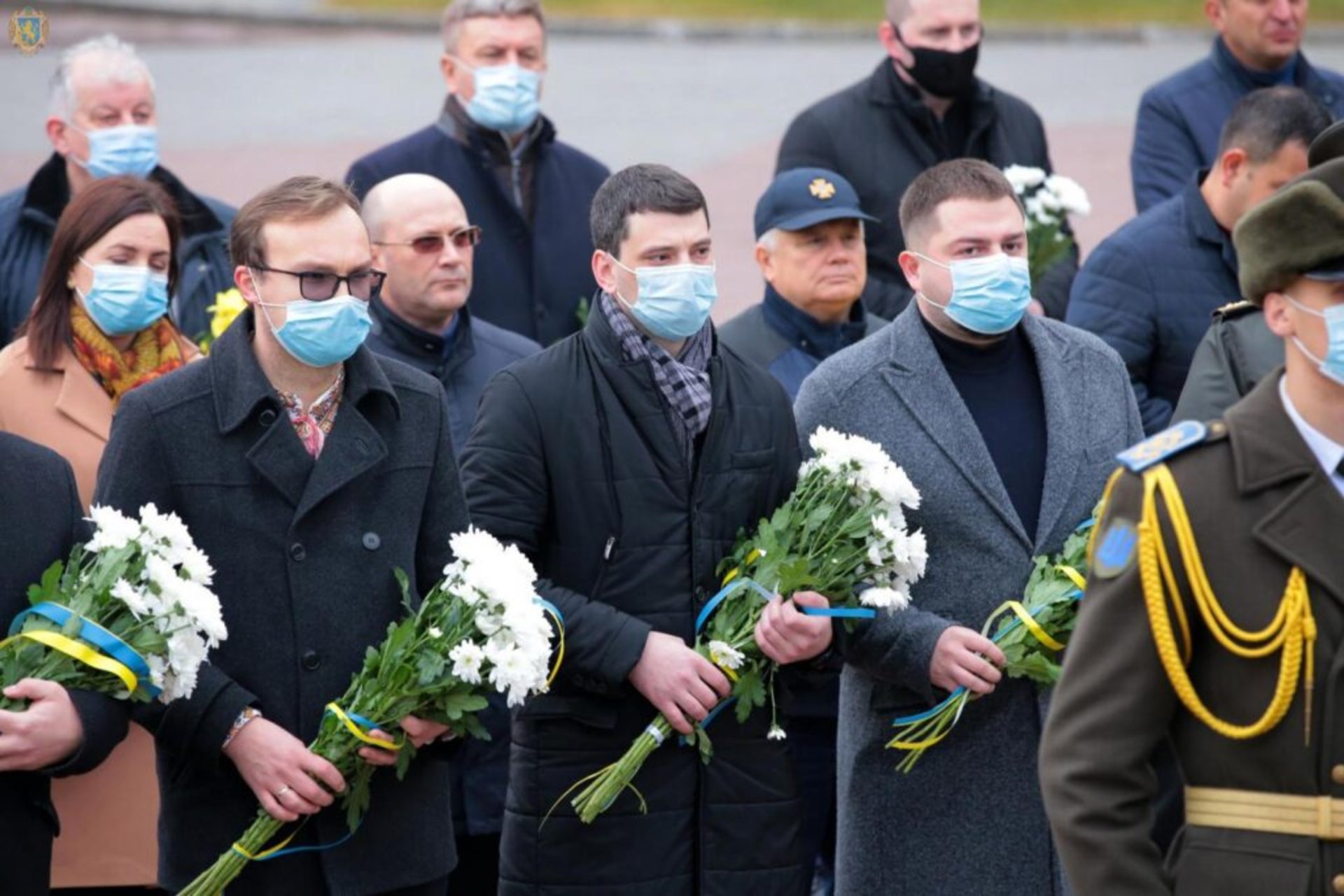 У День Гідності та Свободи у Львові вшанували пам'ять патріотів