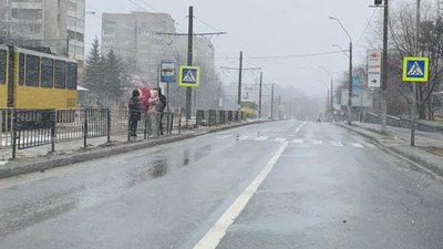 У Львові на Княгині Ольги зупинились трамваї