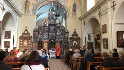 У музеї Митрополита Андрея Шептицького відкрили виставку, присвячену 95-ій річниці з дня народження Володимира Патика (ФОТО)