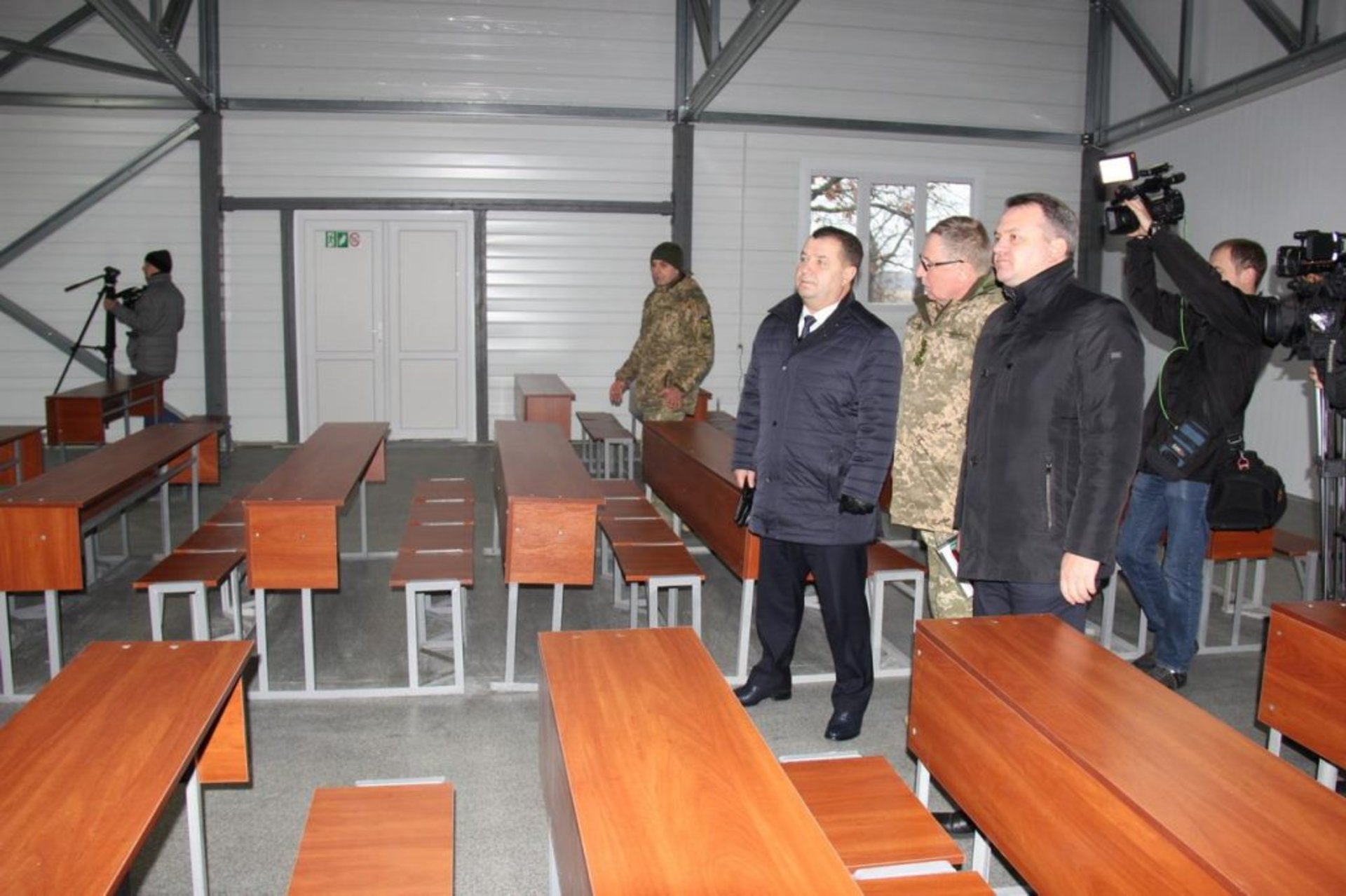 На Яворівському полігоні оглянули новозбудоване житло для військовослужбовців. Фото: Павло Ткачук
