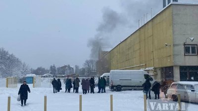 У Львові горить приміщення видавництва “Високий Замок” (ФОТО)