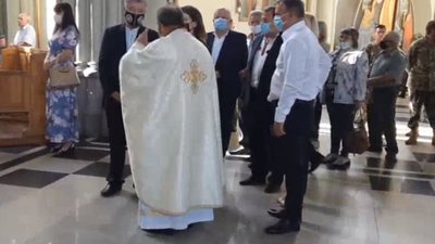 Петро і Марина Порошенко подарували 500 тисяч на ремонт храму у Львові (ВІДЕО)