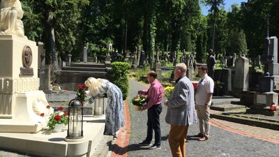 У Львові вшанували памʼять видатного композитора і музикознавця Мирослава Скорика