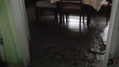 На Львівщині злива затопила будинки селян (ВІДЕО)