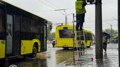 У Львові частково не працюють світлофори