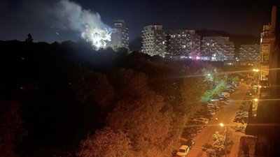 У Львові вночі горіла альтанка (ВІДЕО)