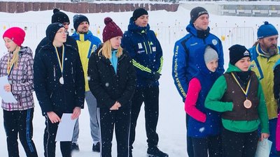 На Турківщині триває чемпіонат України з лижних перегонів серед спортсменів з вадами слуху