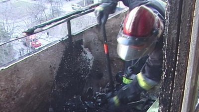У Львові згоріла квартира