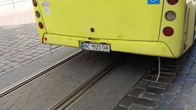 У Львові водій маршрутки усю дорогу говорив по телефону