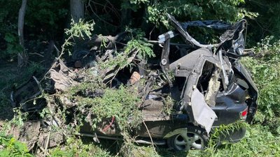 На Львівщині автомобіль влетів у дерево: загинули двоє людей