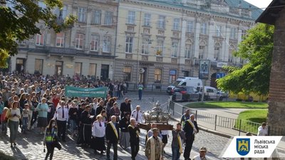 У Львові відбулась процесійна хода на честь блаженного Якова Стрепи (ФОТО)