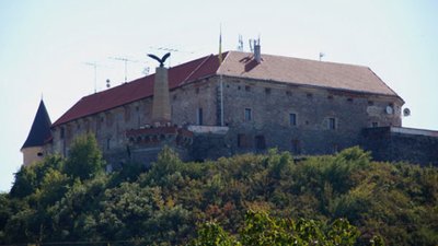 Угорського орла на Мукачівському замку замінять на герб України