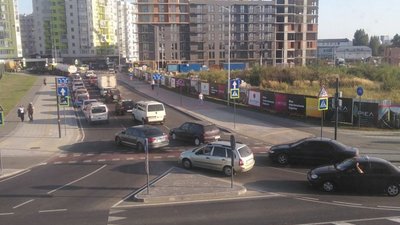 Нове квазі-кільце у Львові закоркувало вулиці двох районів міста (ФОТО)