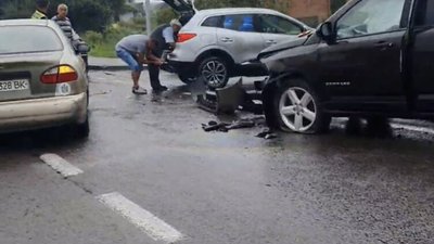 У Великому Дорошеві не розминулись автомобілі (ВІДЕО)